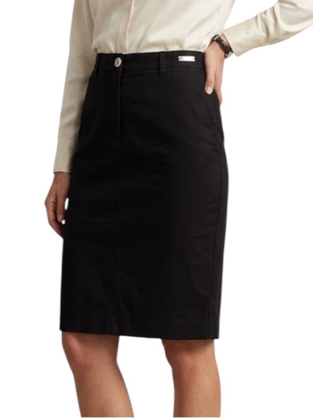 Lauren Ralph Lauren black pencil skirt size 6